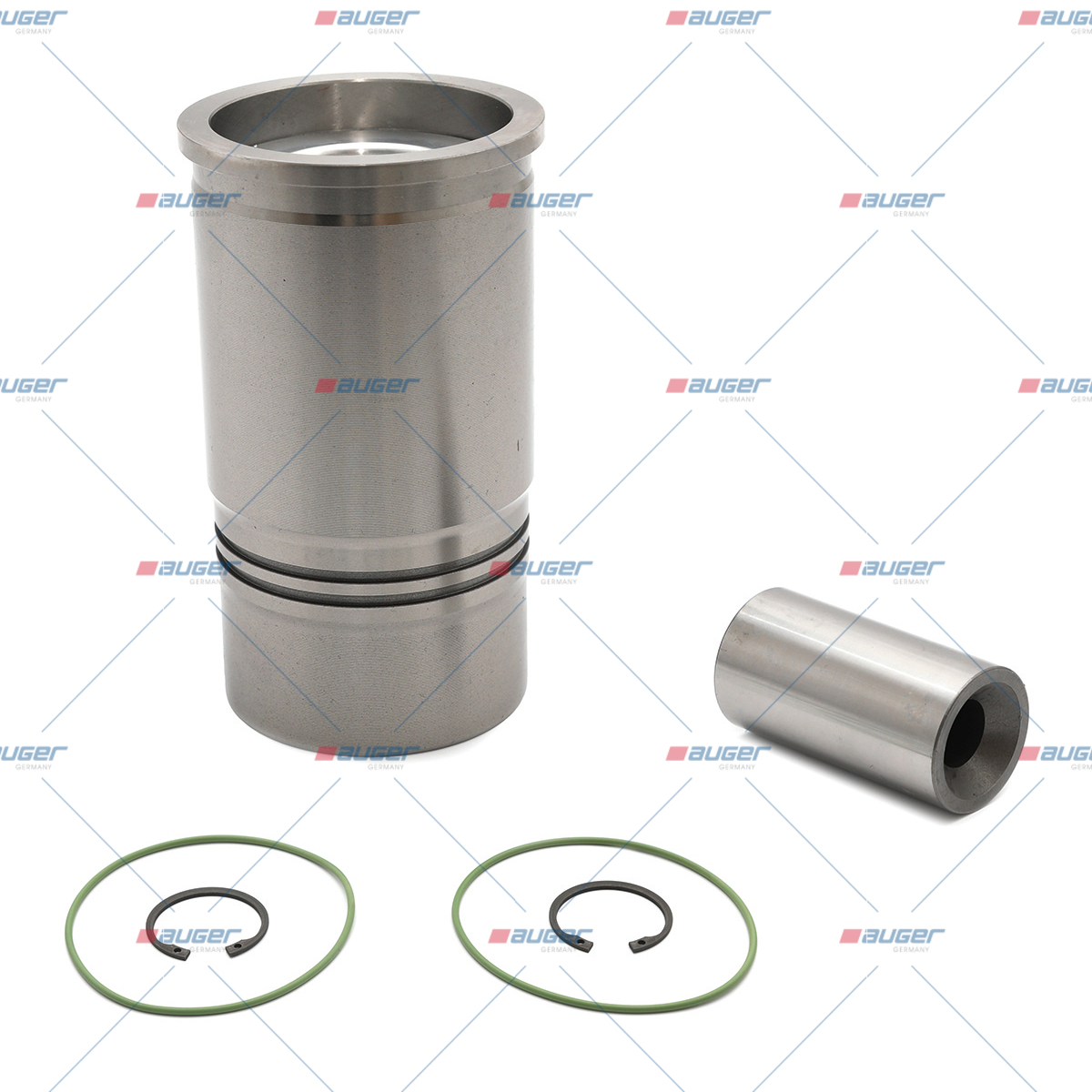Piston mit Linie