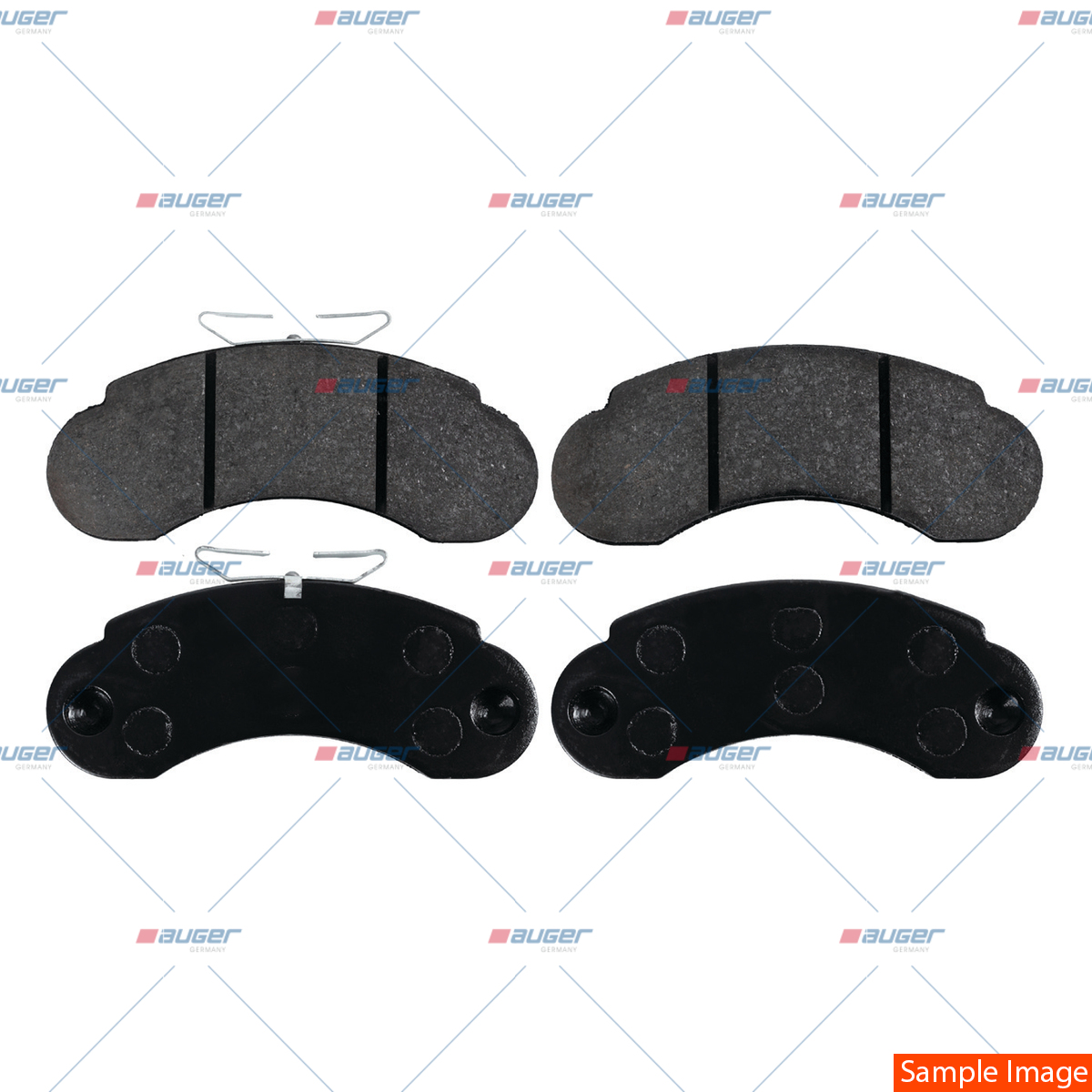 Satz, Scheibenbremsbelag