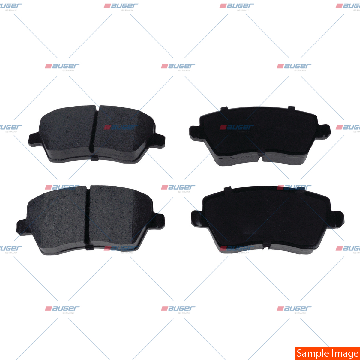 Satz, Scheibenbremsbelag