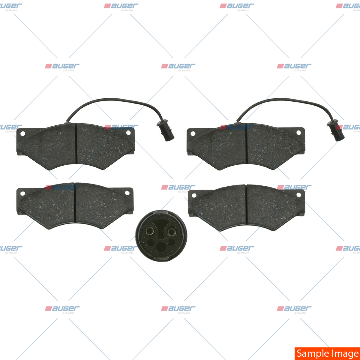 Satz, Scheibenbremsbelag