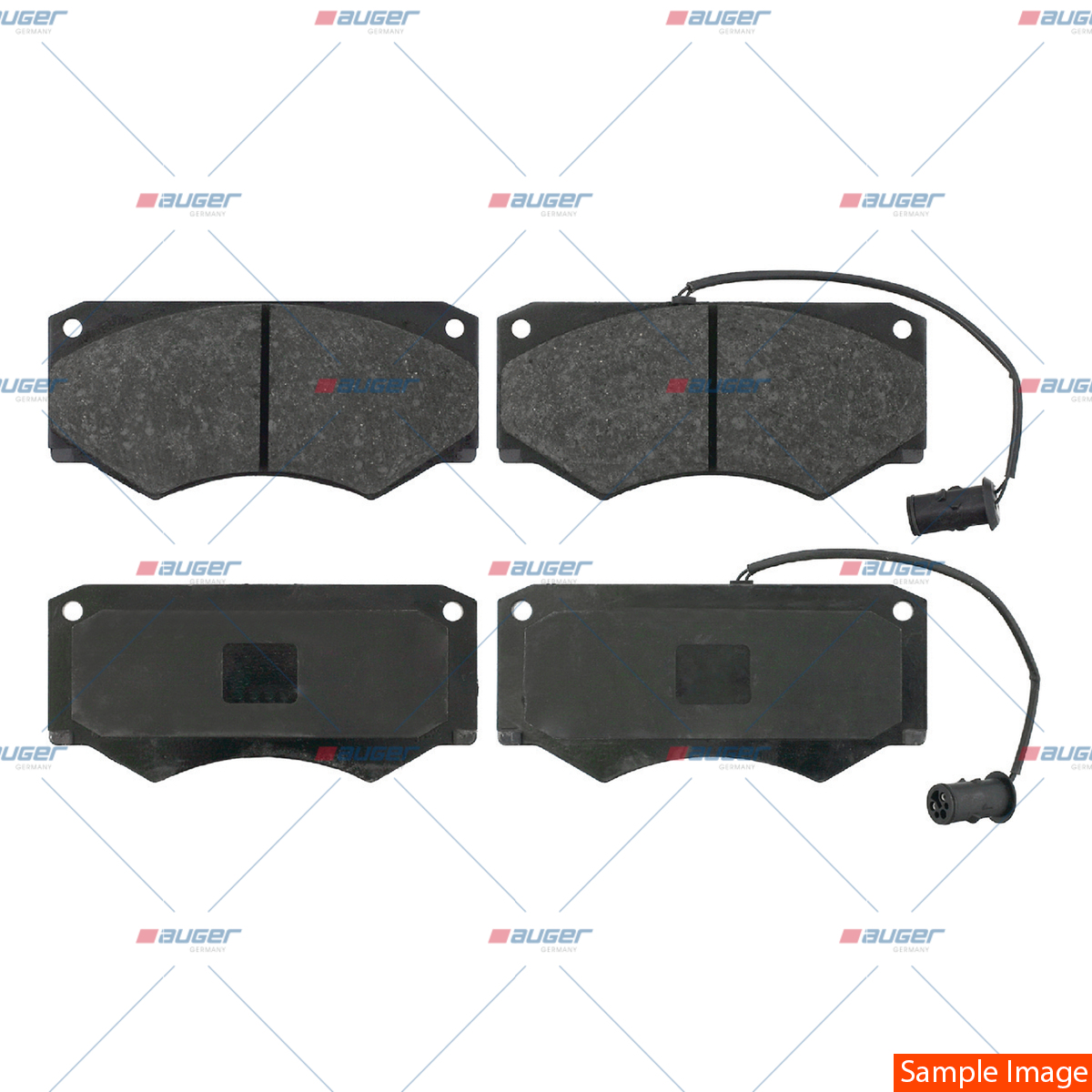 Satz, Scheibenbremsbelag