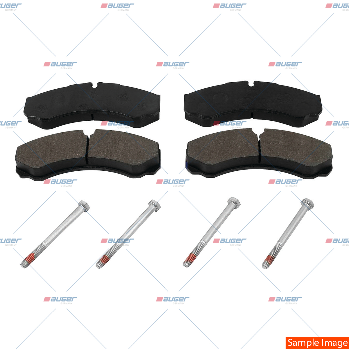 Satz, Scheibenbremsbelag