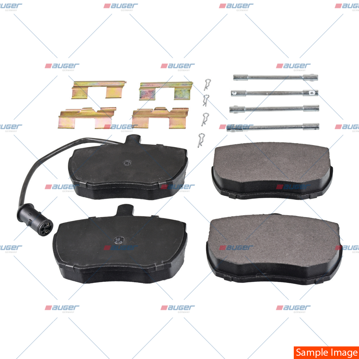 Satz, Scheibenbremsbelag