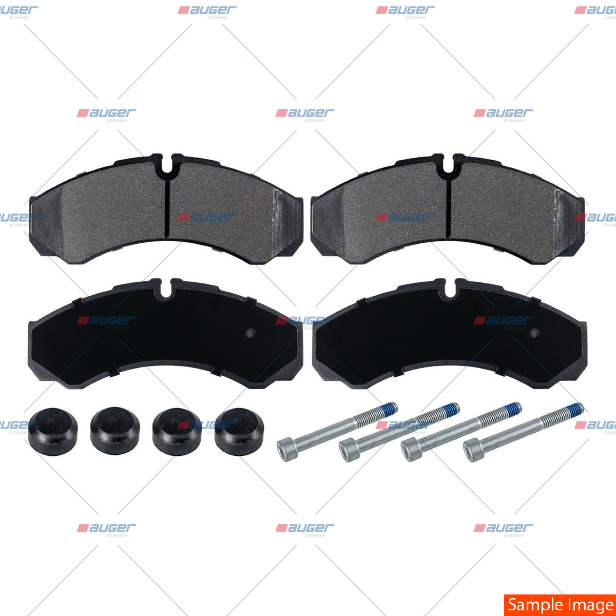 Satz, Scheibenbremsbelag