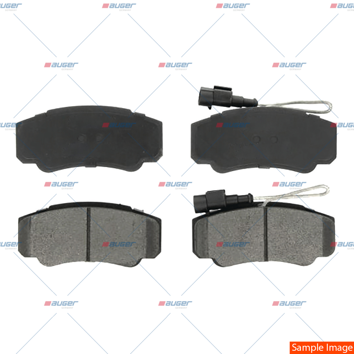 Satz, Scheibenbremsbelag