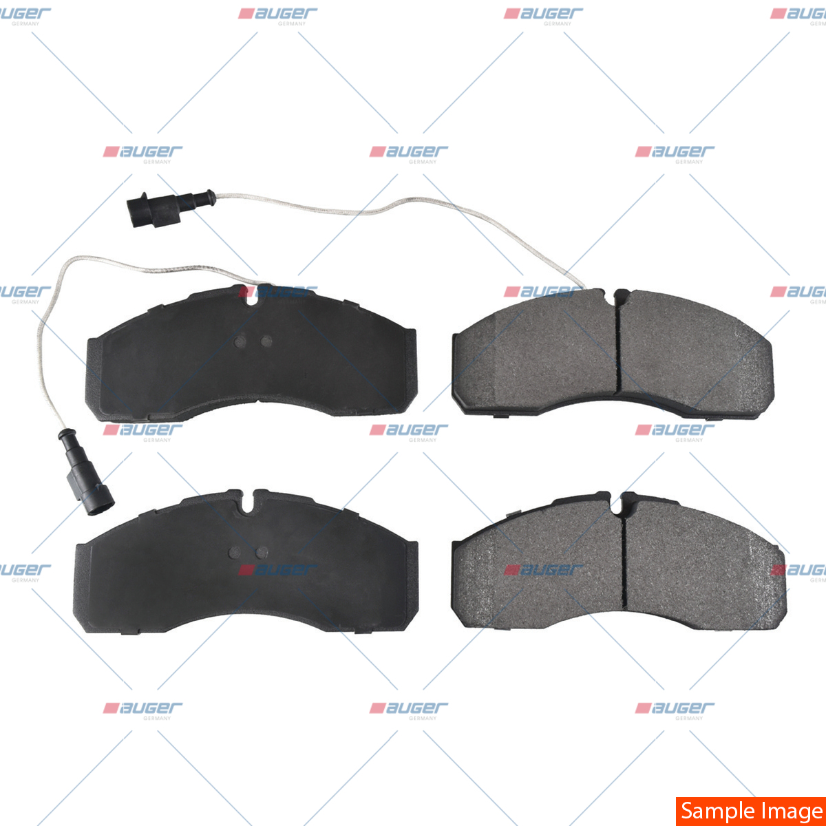 Satz, Scheibenbremsbelag