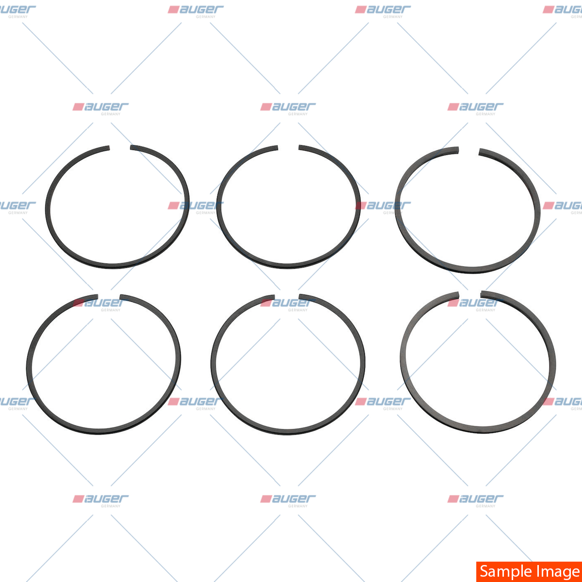 Sicherungsringsatz, Kolben