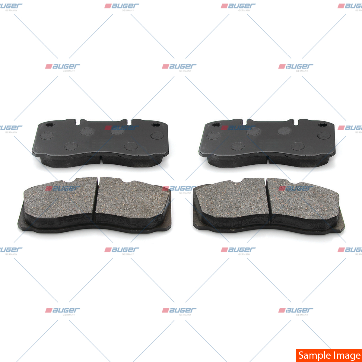 Satz, Scheibenbremsbelag