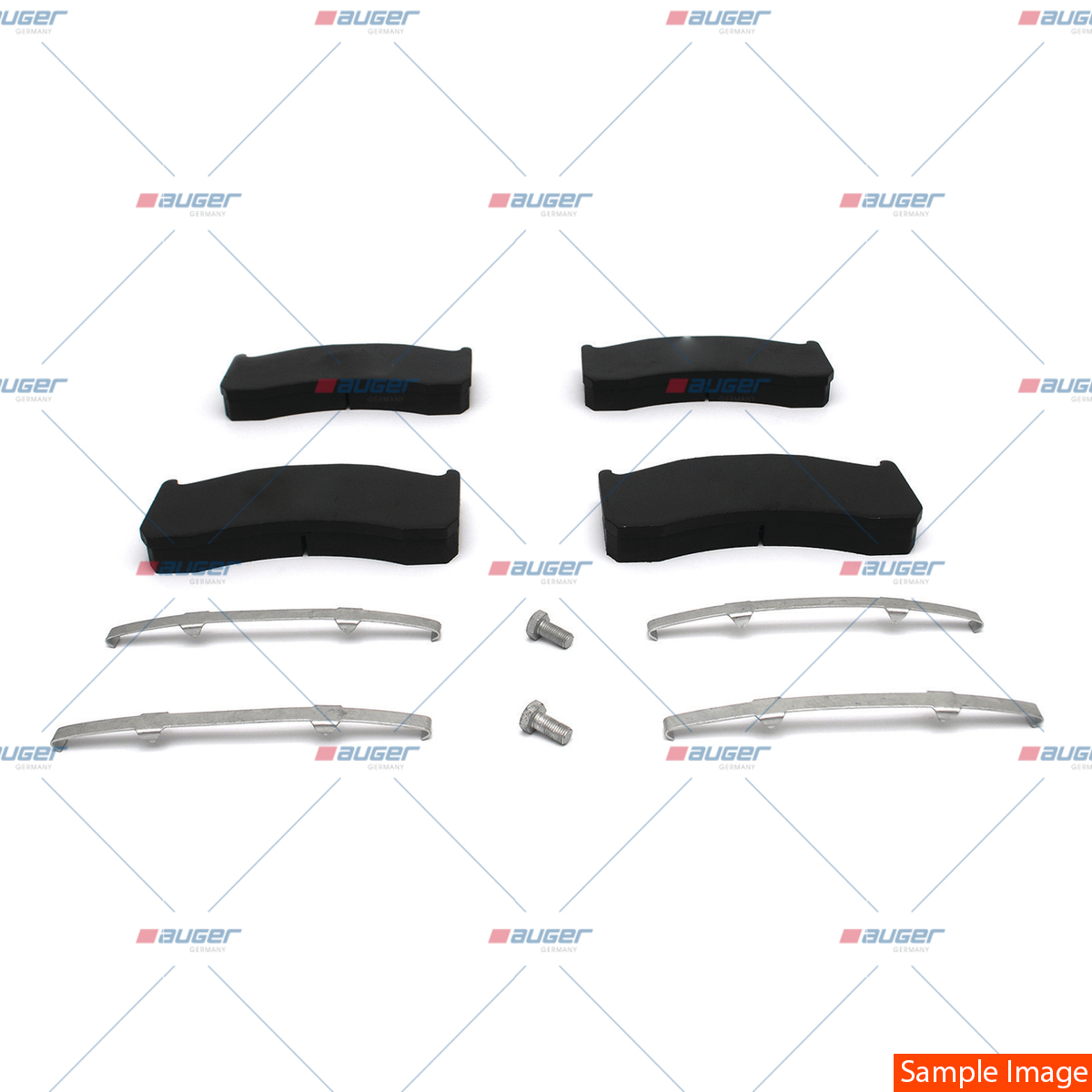 Satz, Scheibenbremsbelag