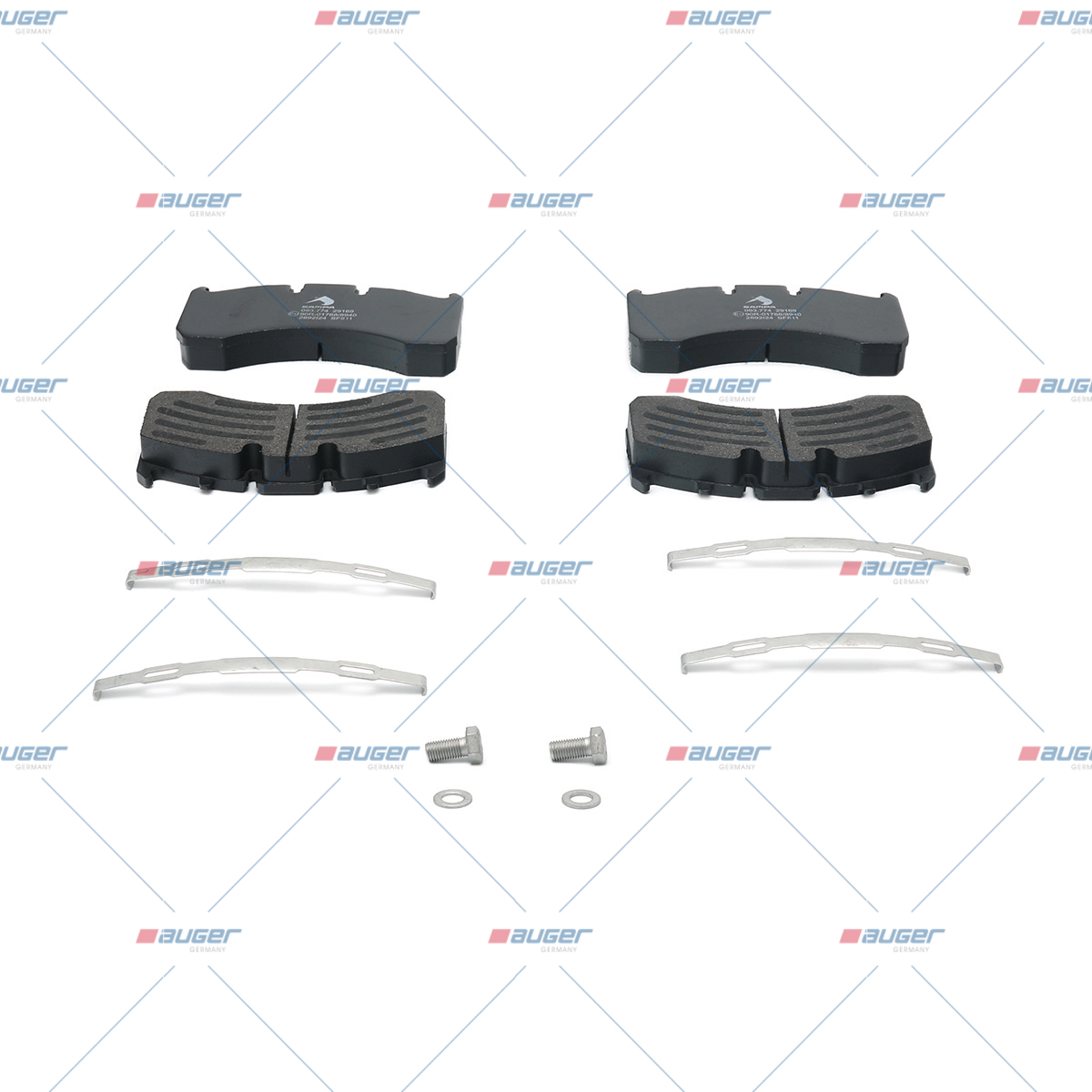 Satz, Scheibenbremsbelag