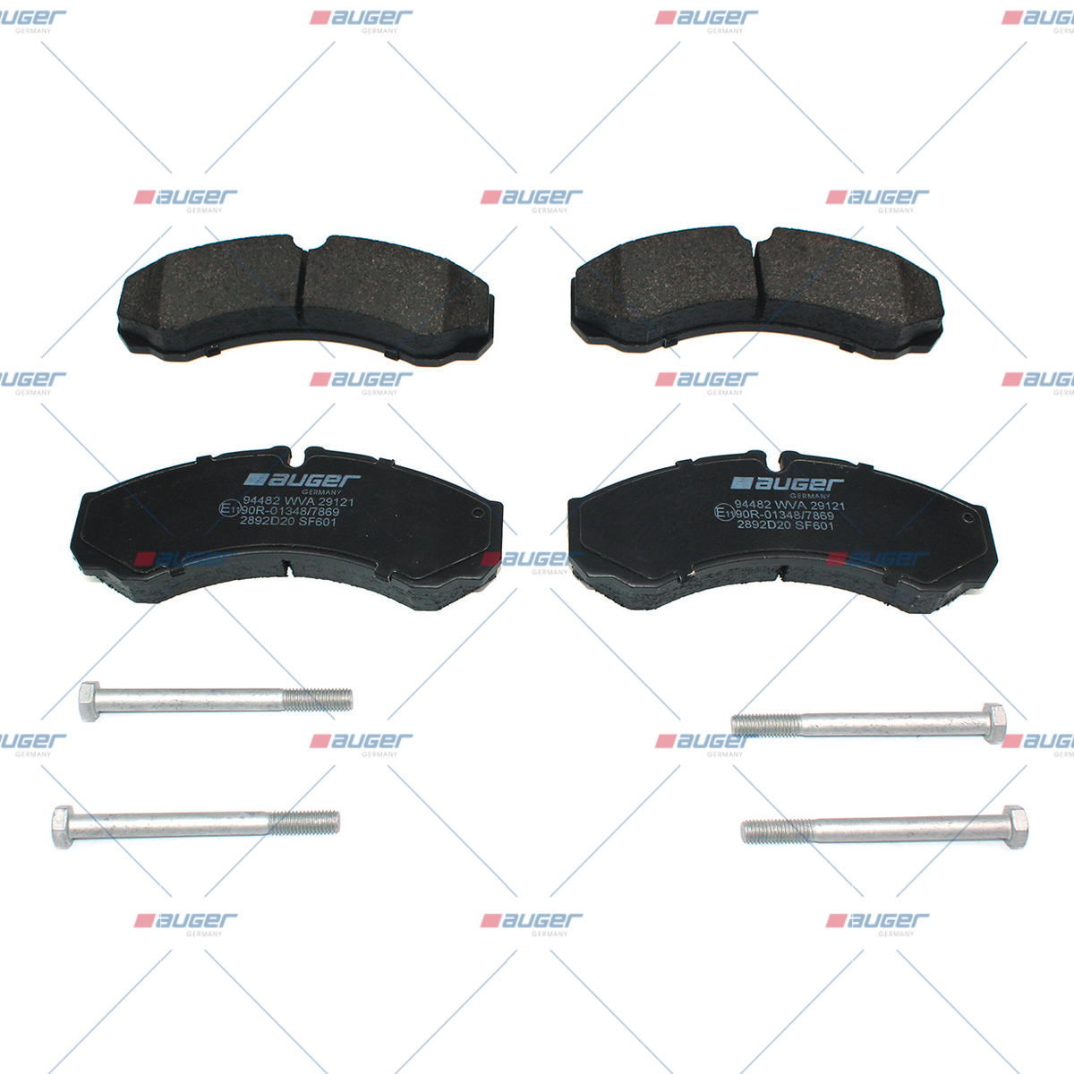 Satz, Scheibenbremsbelag