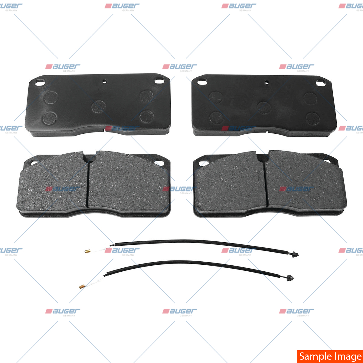 Satz, Scheibenbremsbelag