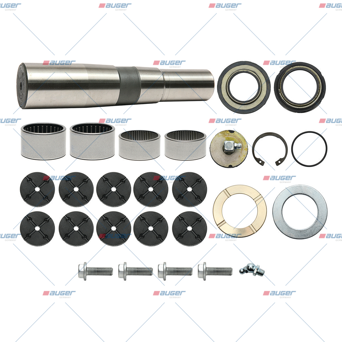 Achsschenkelbolzensatz