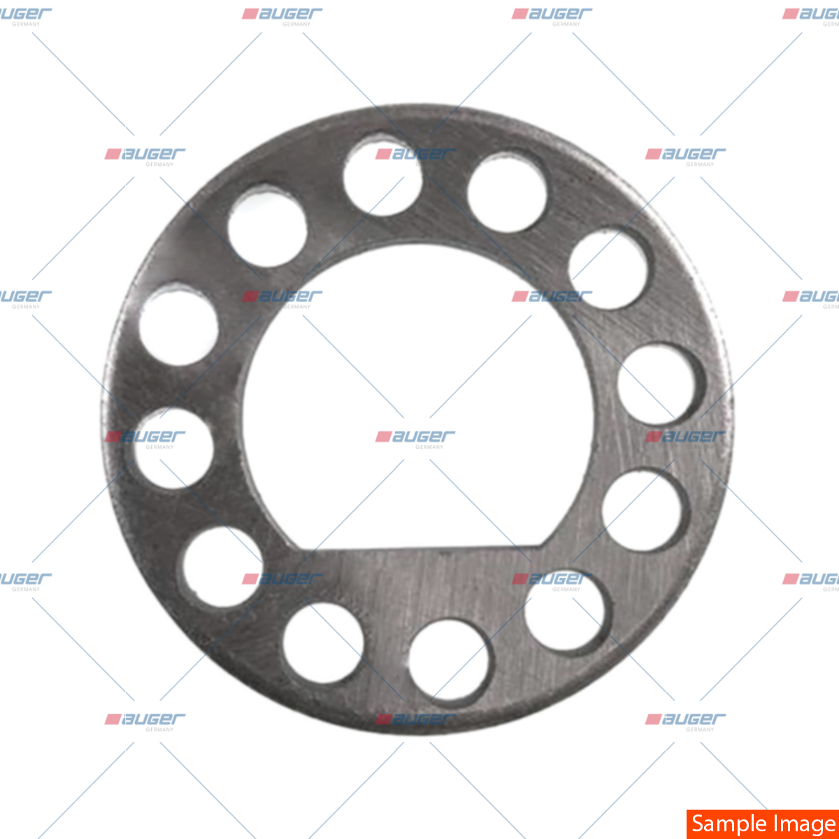 Sicherungsscheibe, Achse